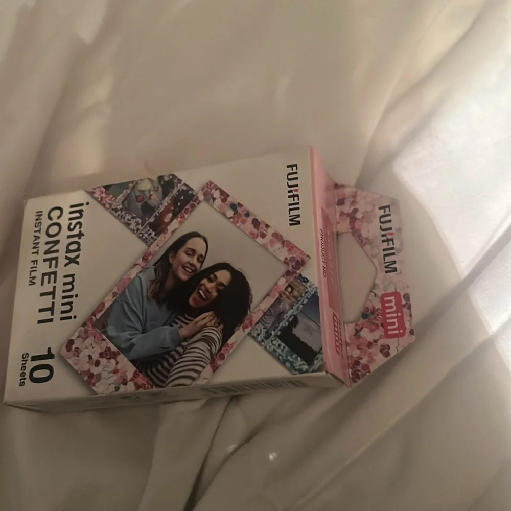 instax mini confetti instant film